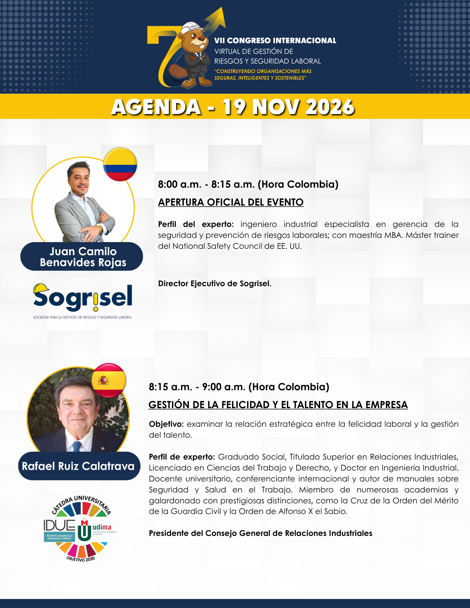 Agenda del congreso - Página 11