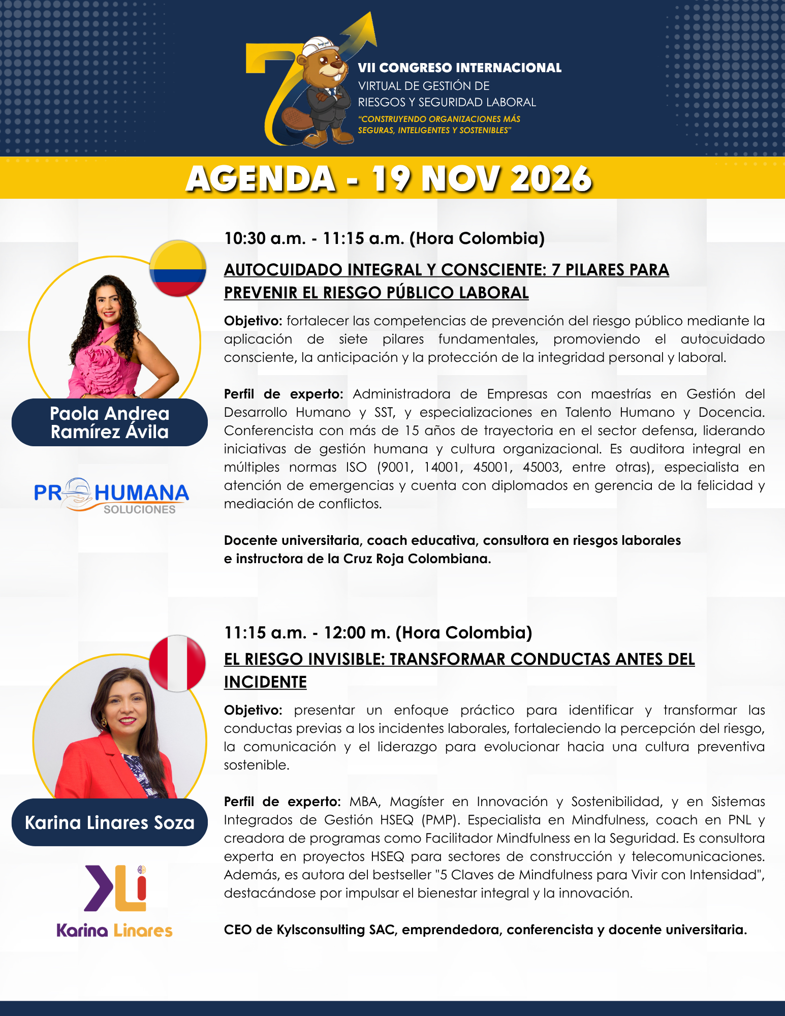 Agenda del congreso - Página 13