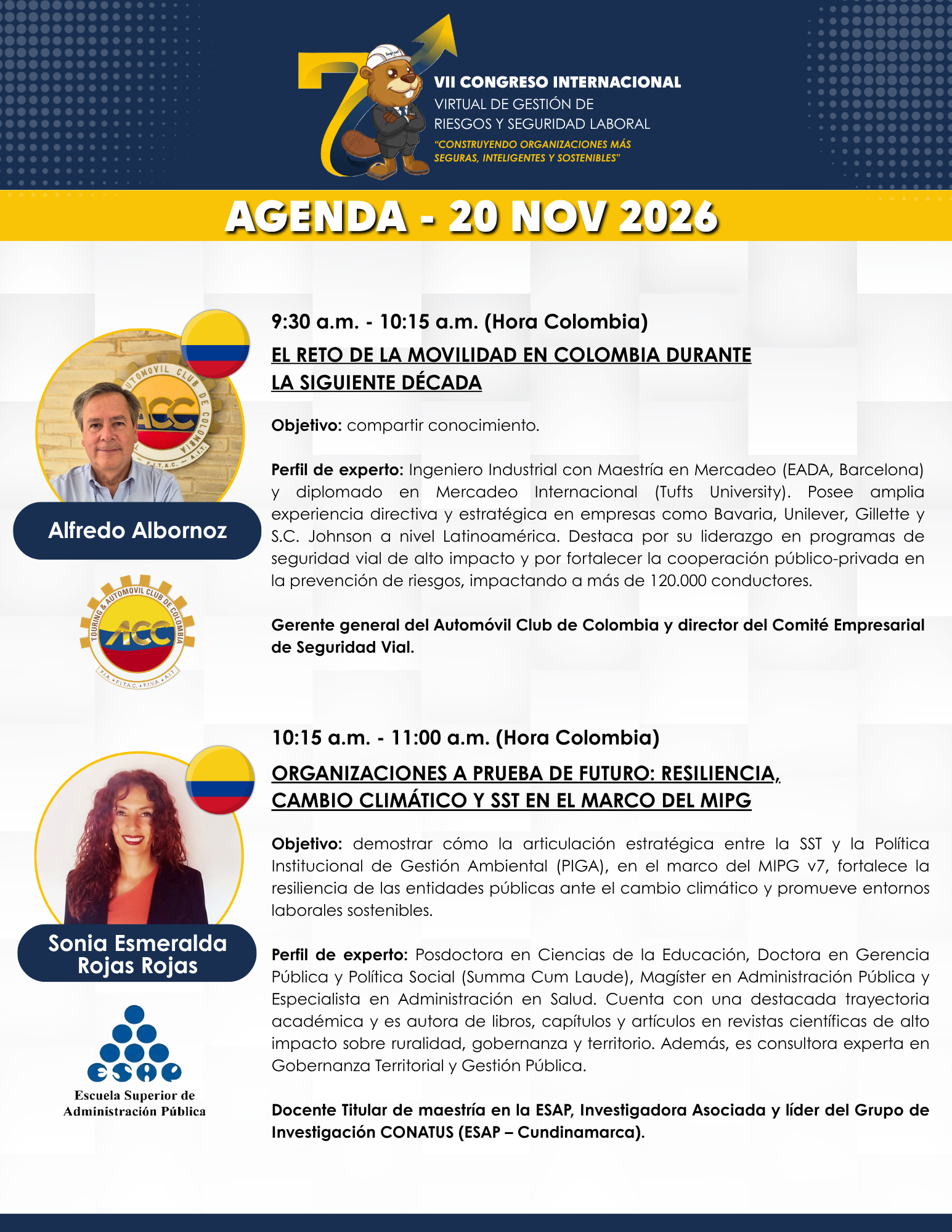 Agenda del congreso - Página 18