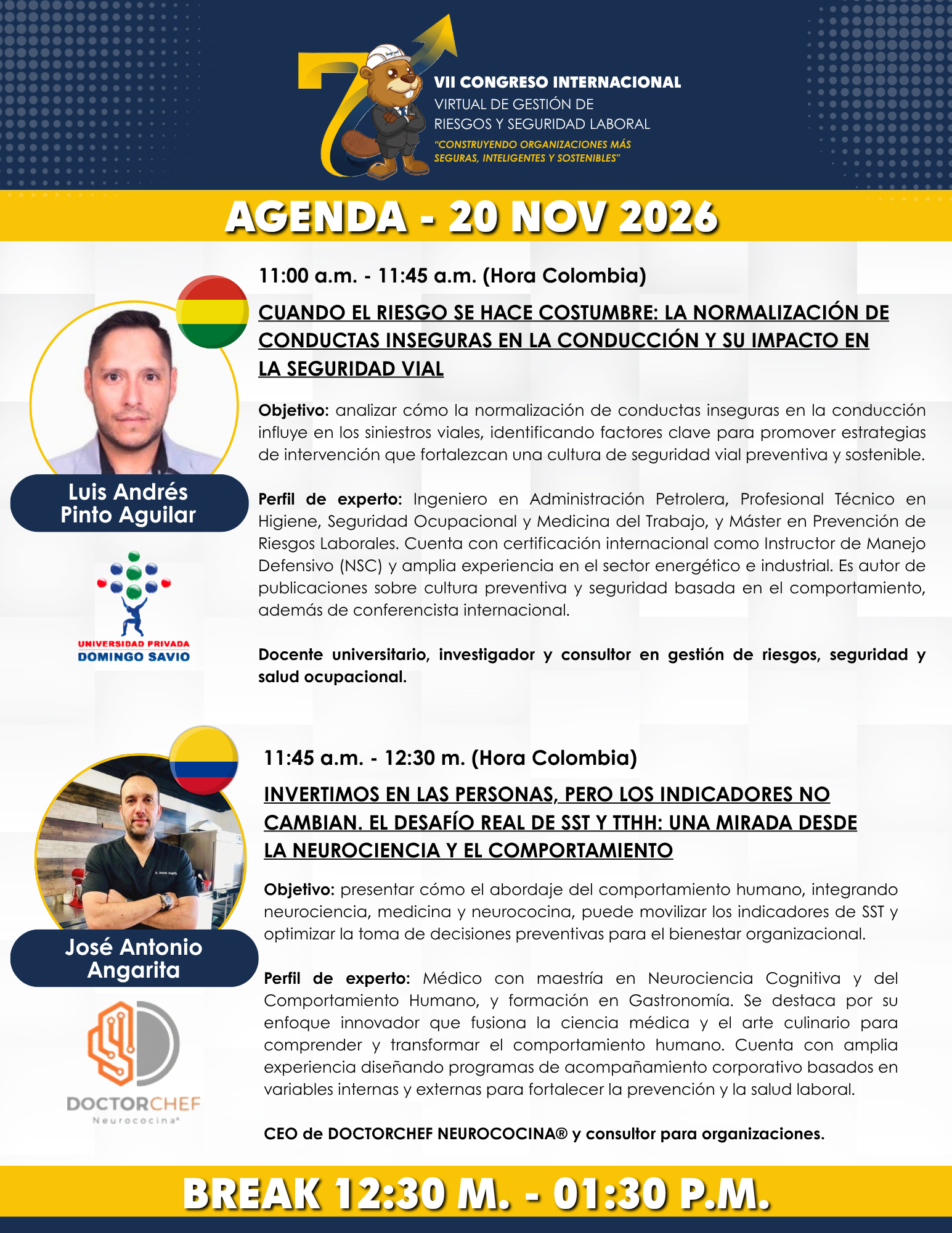 Agenda del congreso - Página 19