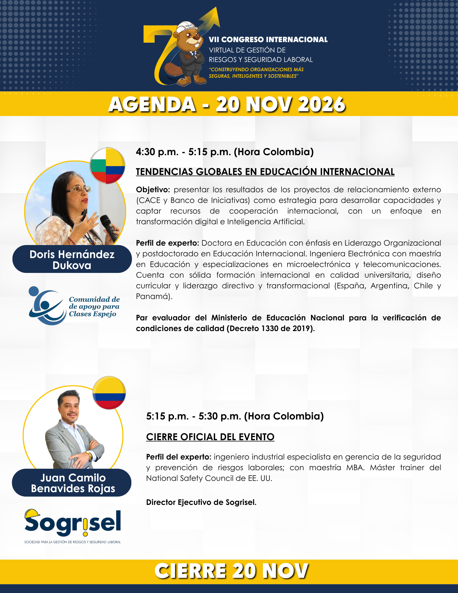 Agenda del congreso - Página 22